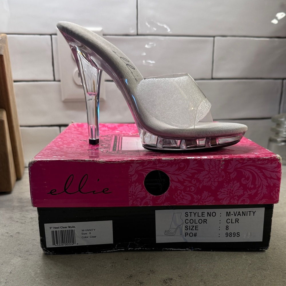 Ellie Clear Heels